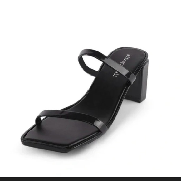 Jeffrey Campbell Jamm-3 Jelly Slide Sandal black size 9 - Picture 8 of 16